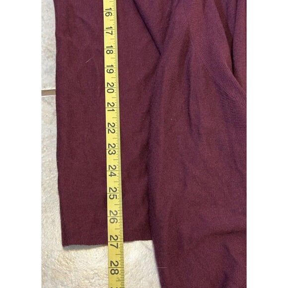 NWT Nordstrom Lingerie Women Size M Long Sleeves Open Front Long Wrap Cardigan - Picture 9 of 14